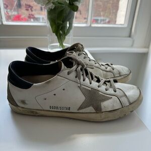 Golden Goose Superstar Suede Star Blue